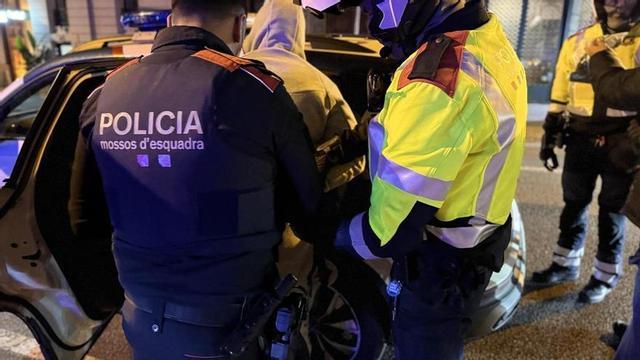 Una detenció del pla Kanpai dels Mossos