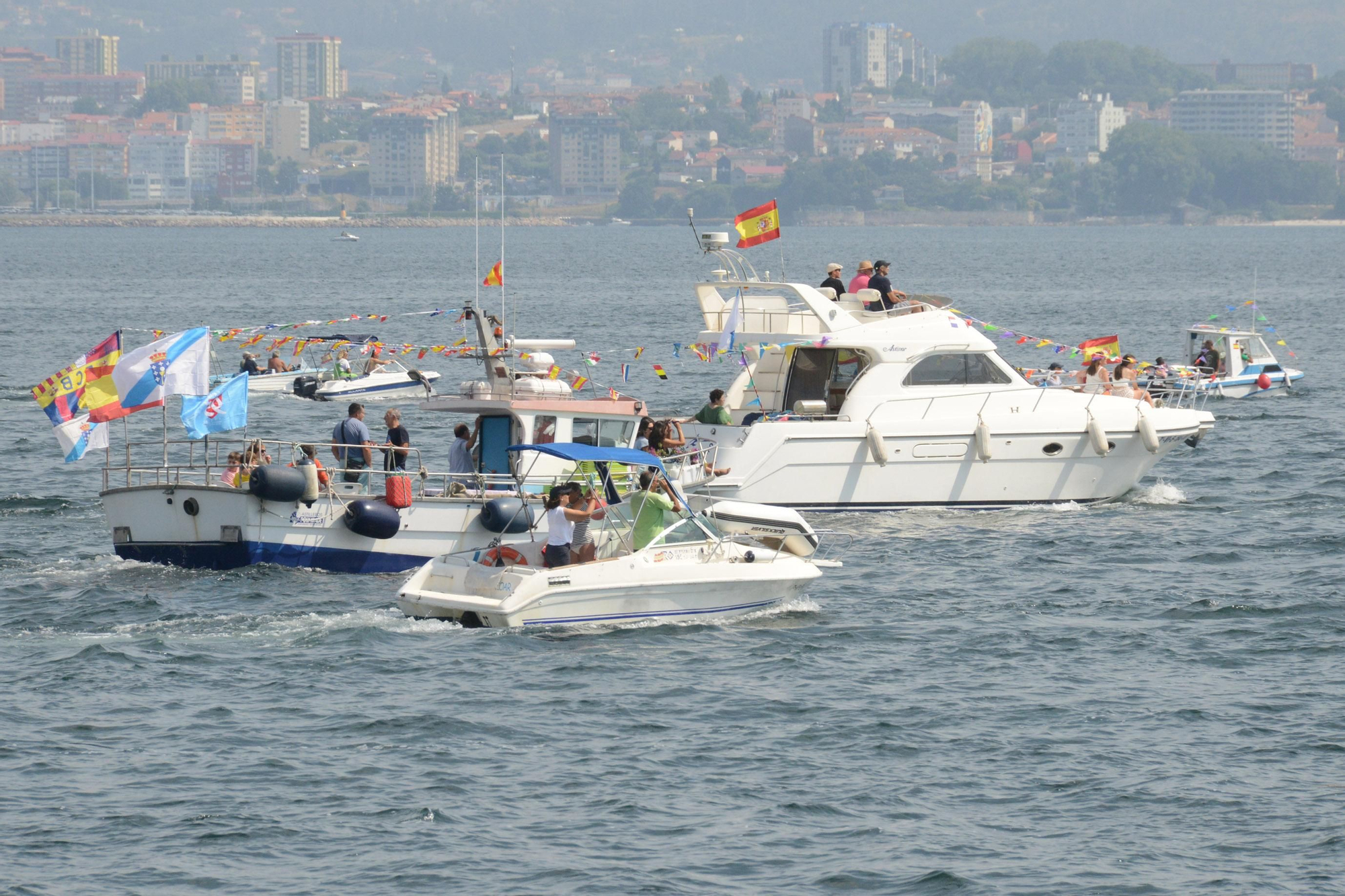 Las celebraciones de la Virgen de Carmen en Cangas