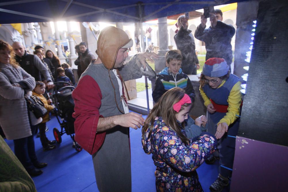 Campament reial i xocolatada a Banyoles