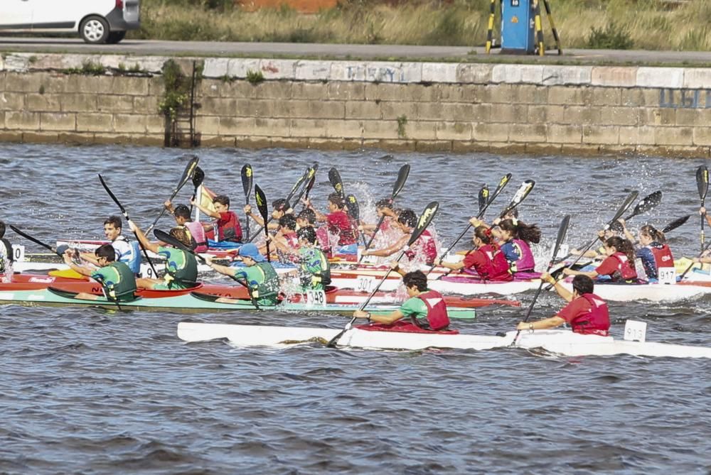 Regata de San Agustín en la ría de Avilés