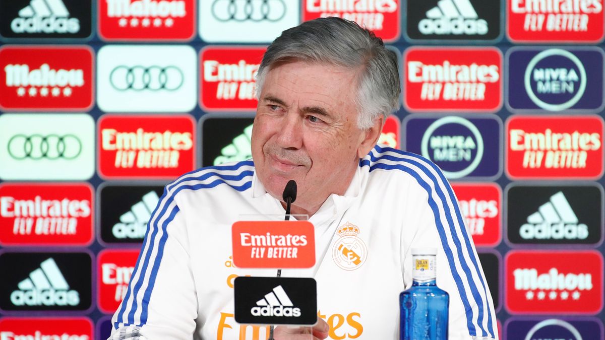 Ancelotti comparecerá en rueda de prensa de forma telemática