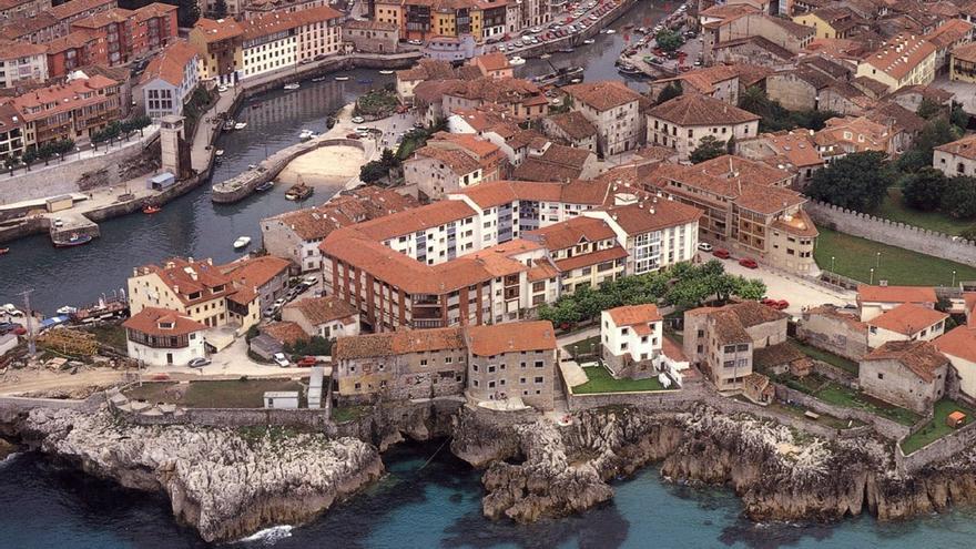 Vista aérea de Llanes.