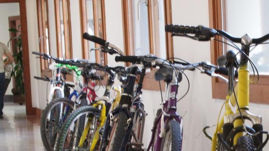 Bicicletas robadas en la capital y depositadas en la Comisaría de Zamora.