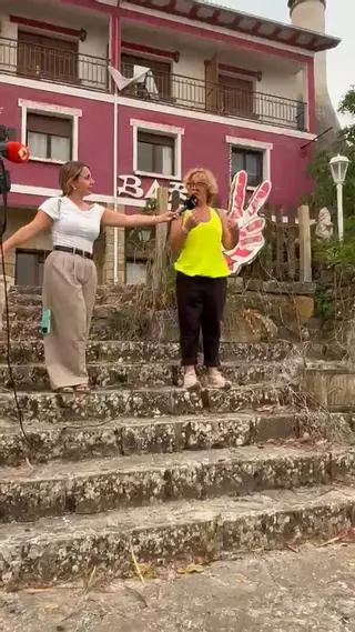 Las desgarradoras palabras de la alcaldesa de Santa Cruz de la Serós a sus vecinos: "Los bomberos me han asegurado que nuestras casas estarán aquí cuando volvamos"