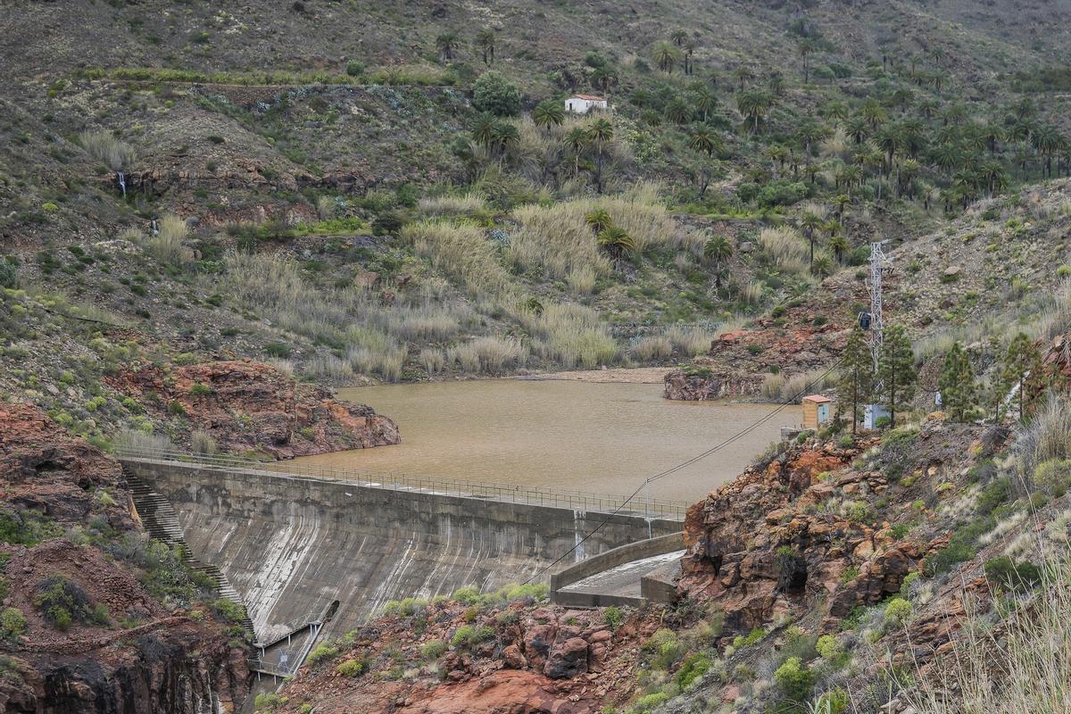 Embalse de Fataga.