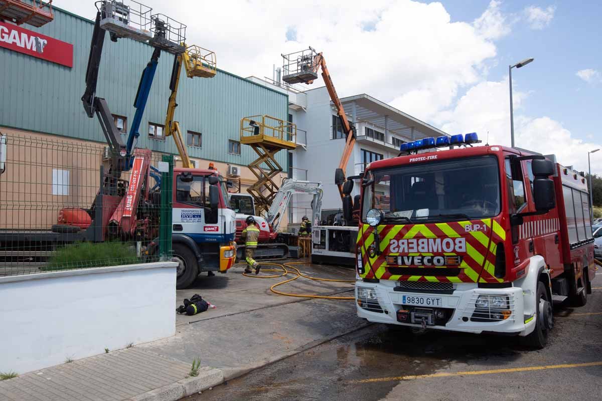 Incendio en Ca na Palava