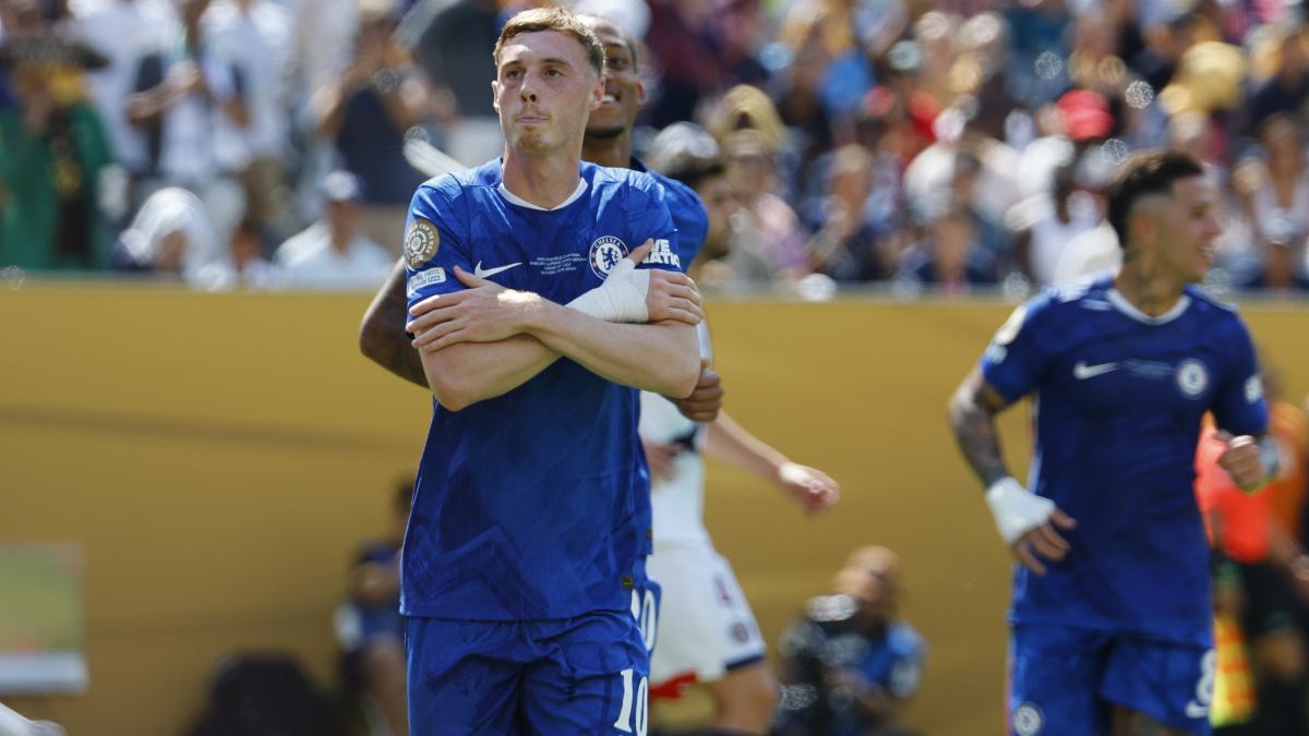 Cole Palmer, protagonista del Chelsea - PSG