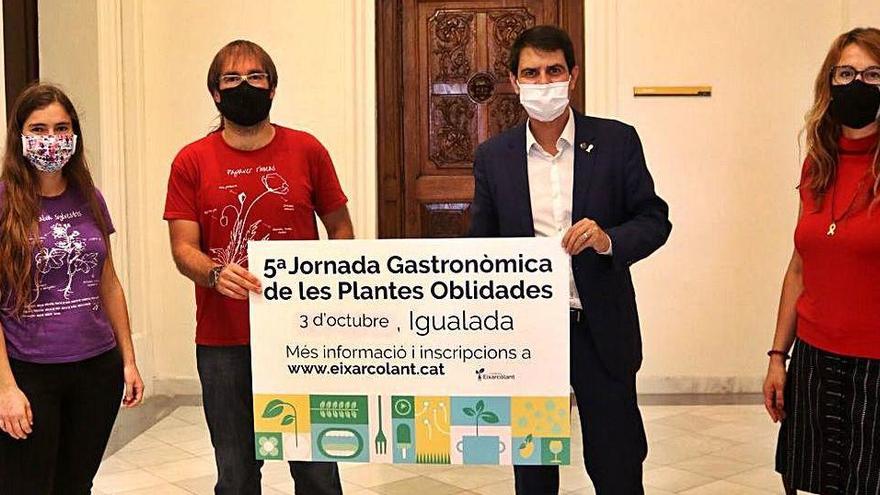 Presentació de la fira de plantes oblidades a l&#039;ajuntament d&#039;Igualada