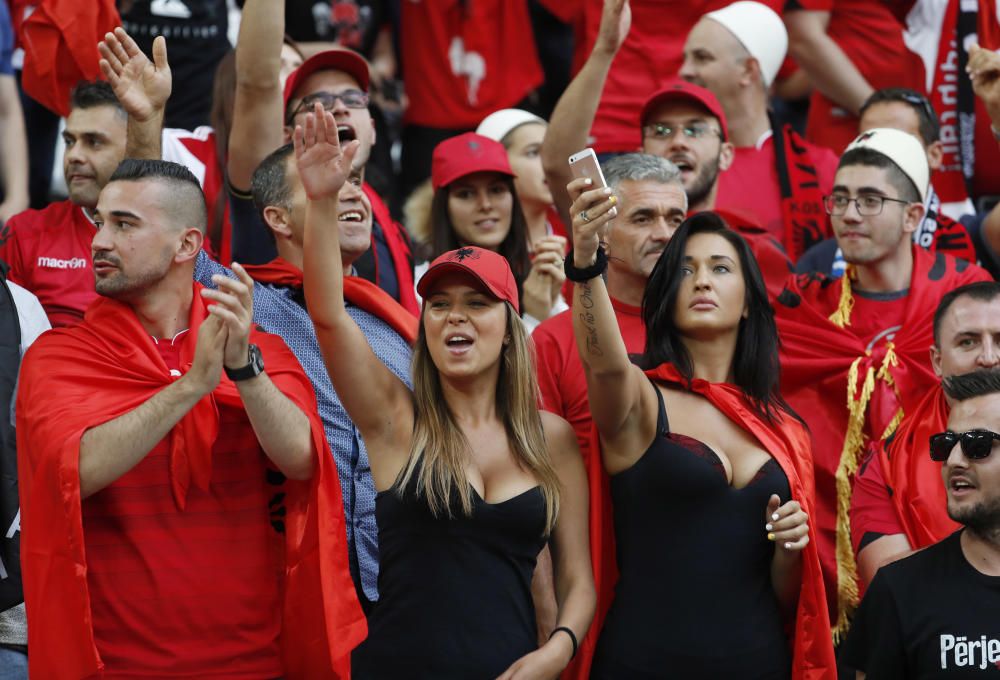 Las bellezas de Albania en la Eurocopa