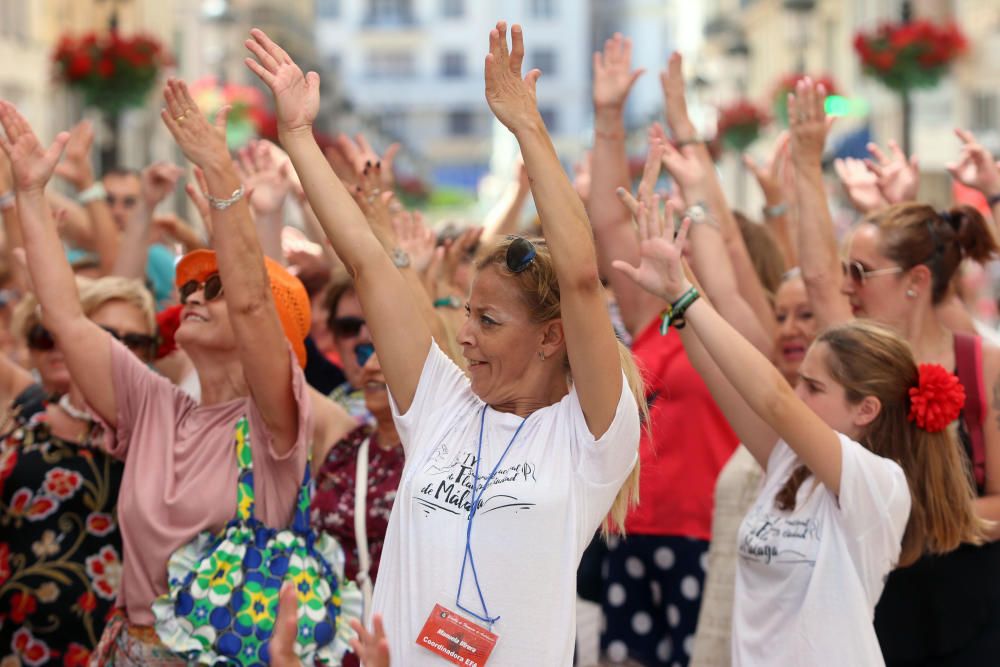 Málaga bate el Récord Guinness de personas bailando flamenco