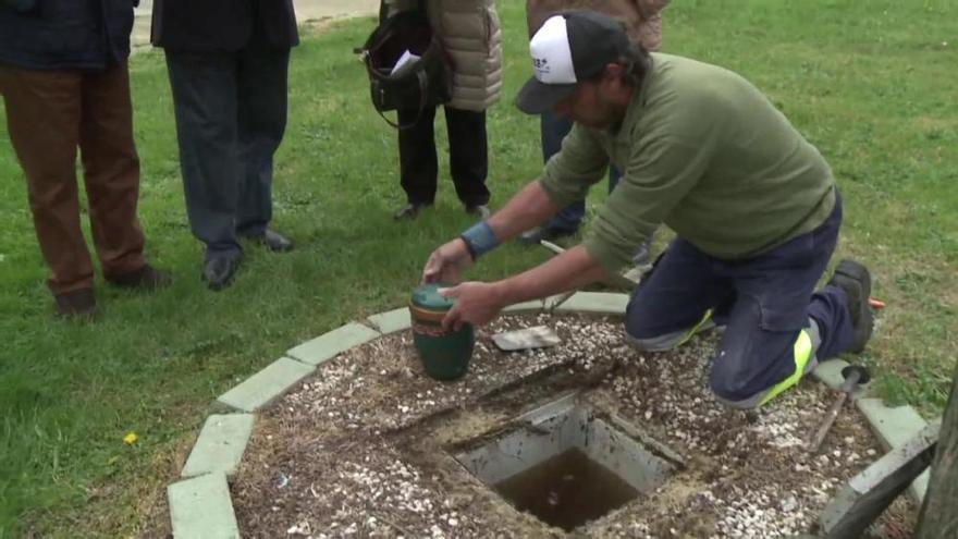 VÍDEO: Exhumación de las cenizas de José Blas Vega