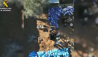 Golpe histórico al narco: incautan en Coria del Río 7 toneladas de cocaína y armas de guerra