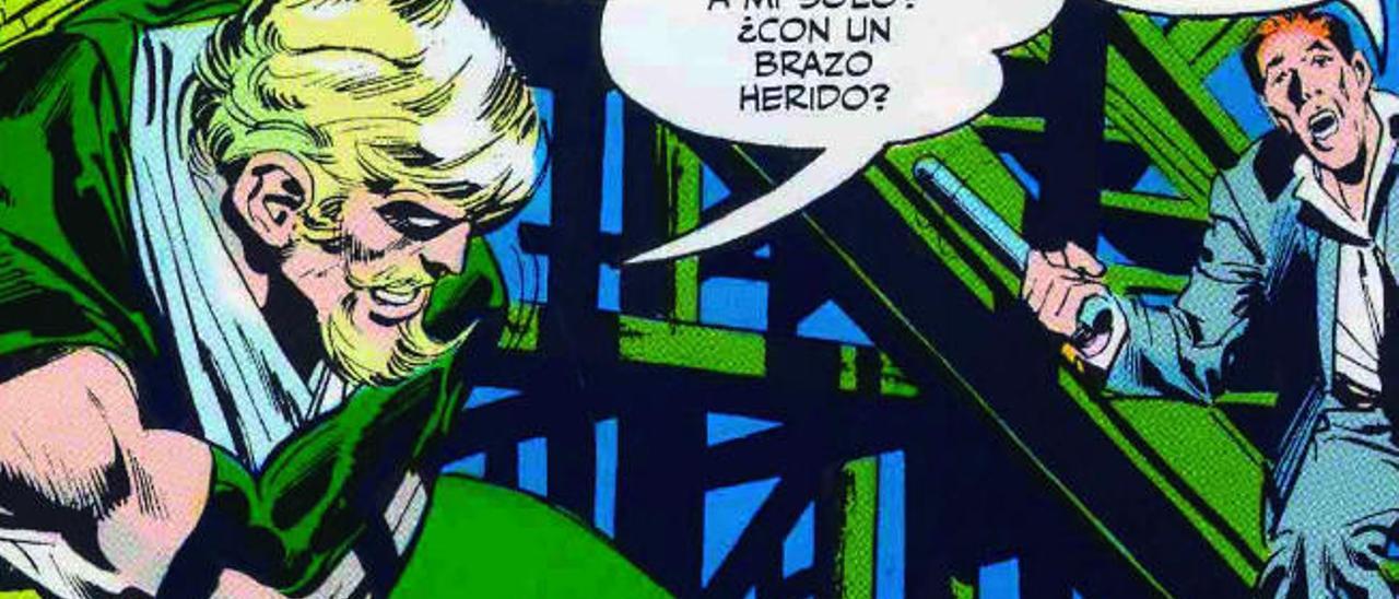 Una de las viñetas de &#039;75 años de Green Arrow&#039;.