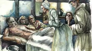 Descubren que la terrible peste negra de Europa fue desencadenada por una erupción volcánica