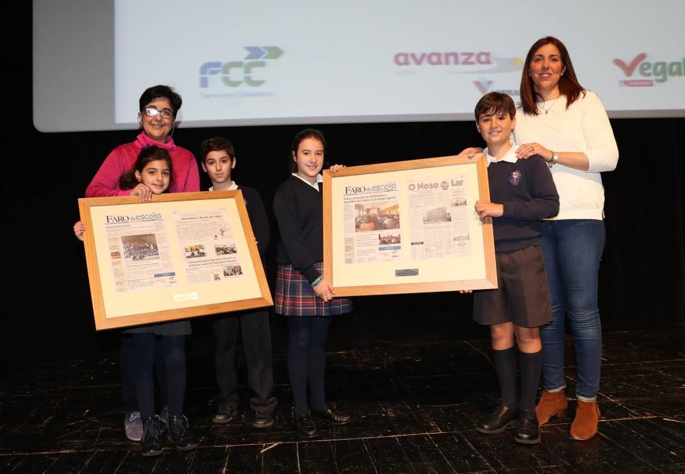 Así fue la entrega de premios de Faro da Escola