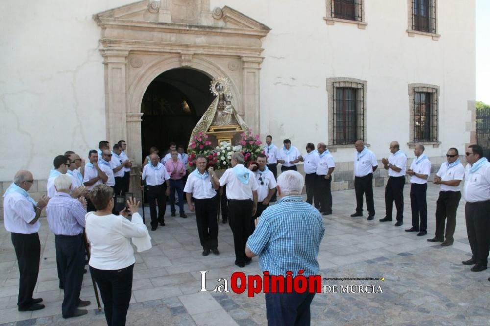 La Virgen de las Huertas llega a Lorca para las fiestas