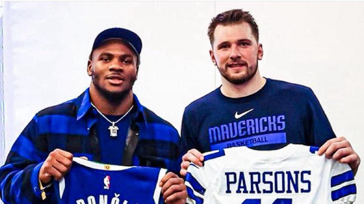 Parsons y Doncic, ídolos en Dallas