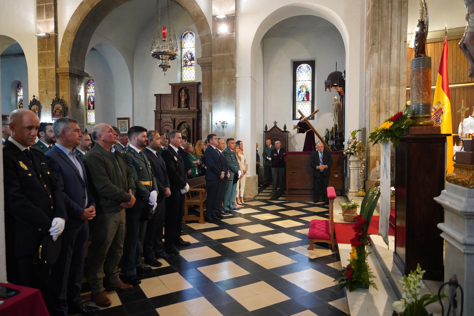 Día del Pilar en el cuartel de la Guardia Civil de Lalín