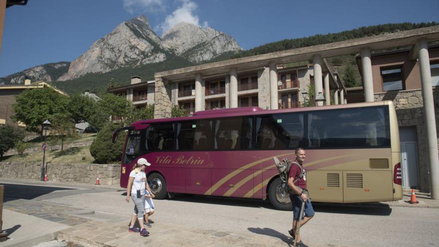 El bus per accedir al Pedraforca va tenir menys afluència de l’esperada