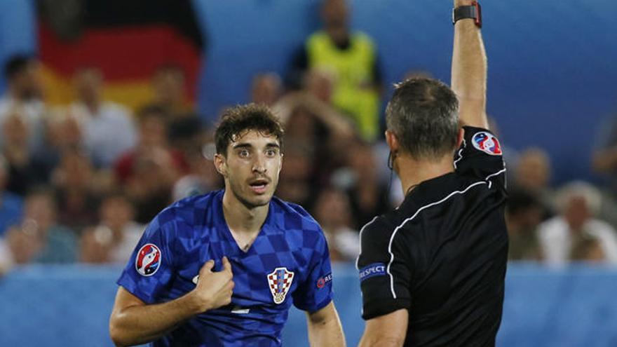 Sime Vrsaljko al Atletico.