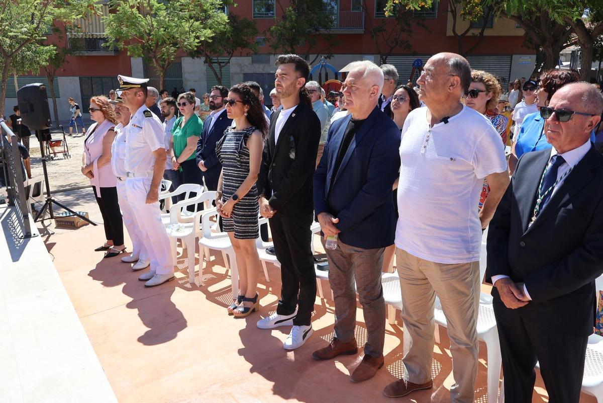 Novelda inaugura un reloj solar monumental dedicado a Jorge Juan