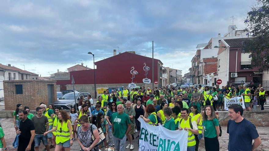 Manifestación histórica en Morvedre por la enseñanza pública y en apoyo al profesorado en huelga