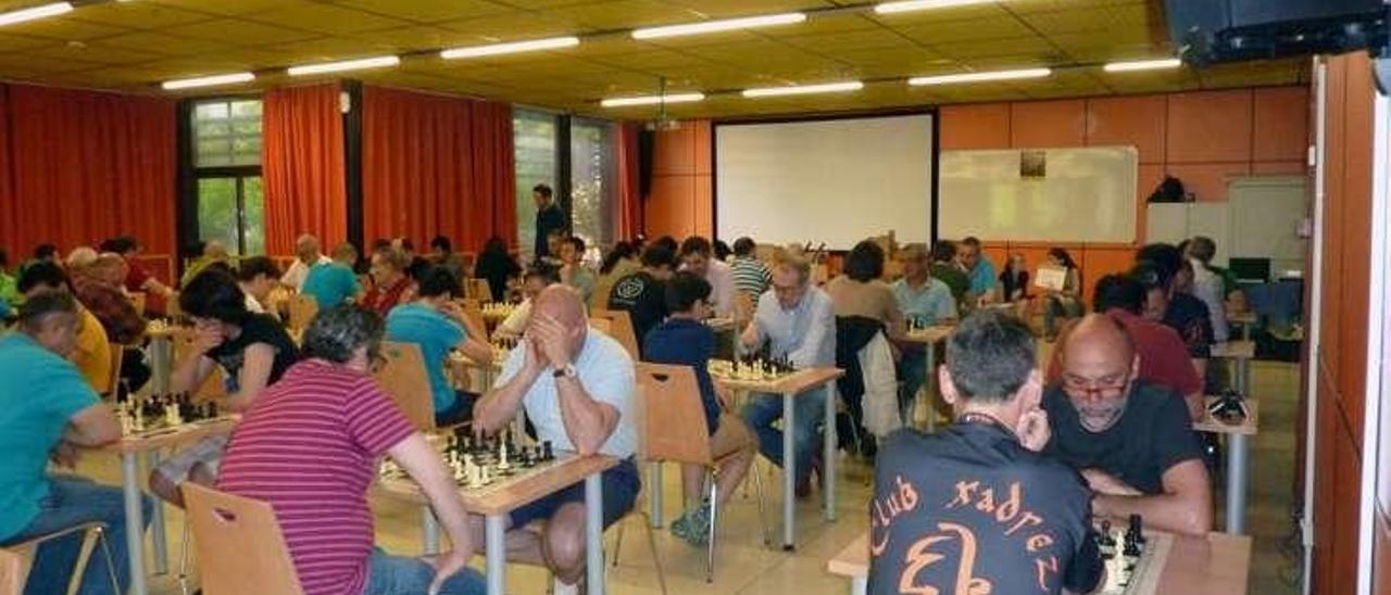 Una vista de las partidas celebradas en el campus. // FdV