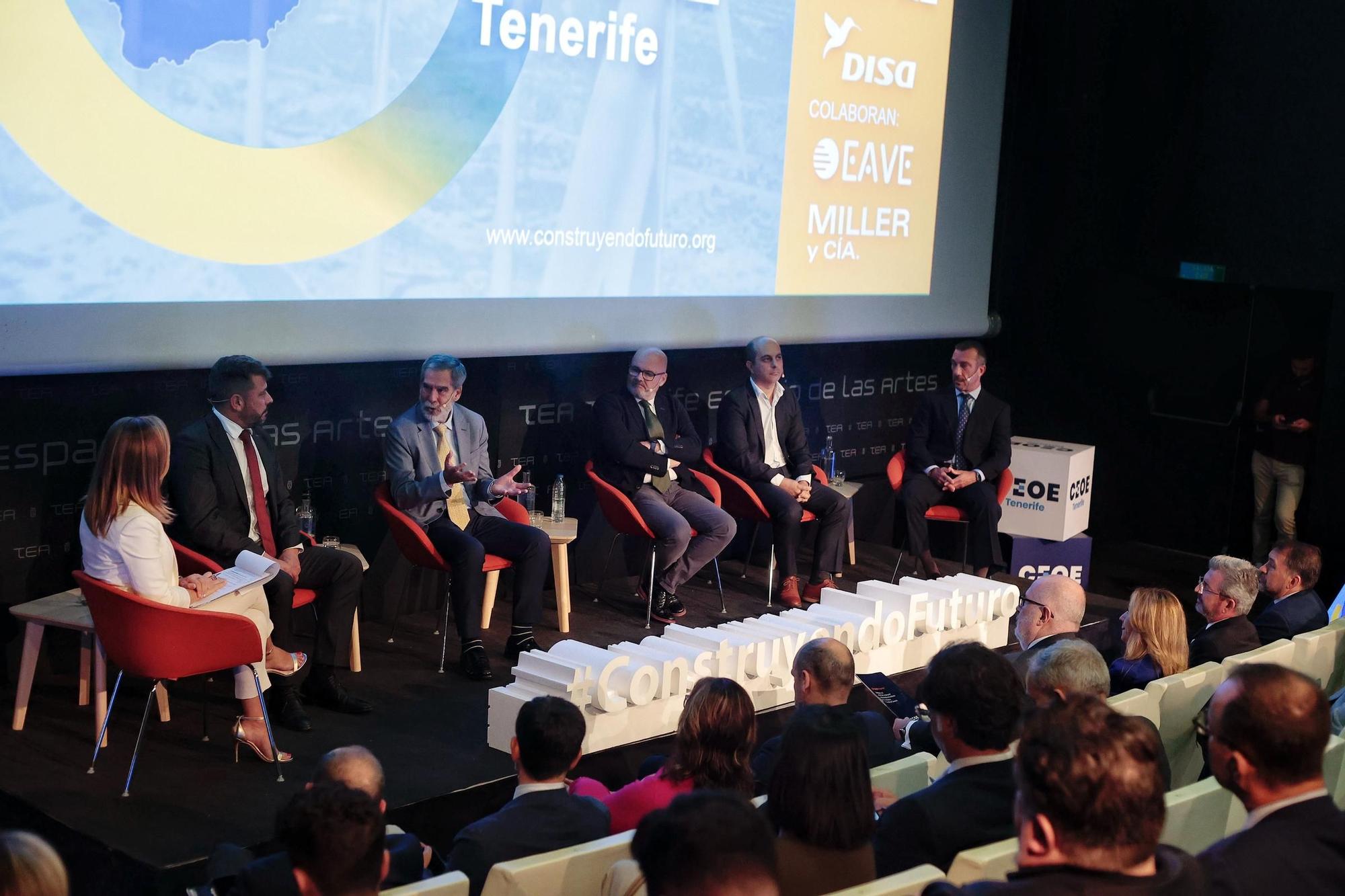 Foro 'Construyendo futuro' organizado por EL DÍA y la CEOE-Tenerife