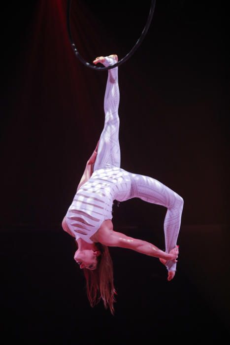 Espectáculo del Cirque du Soleil en el MSC Meraviglia con escala en València