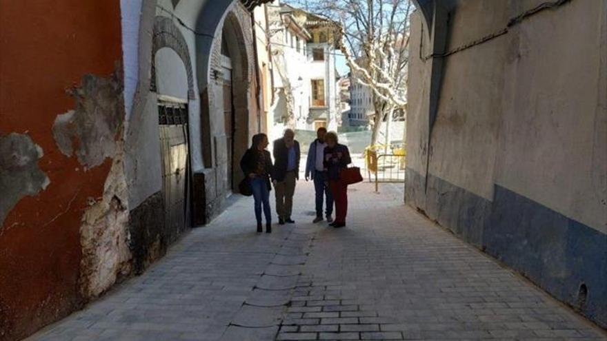 Renovada la calle San Miguel de Calatayud