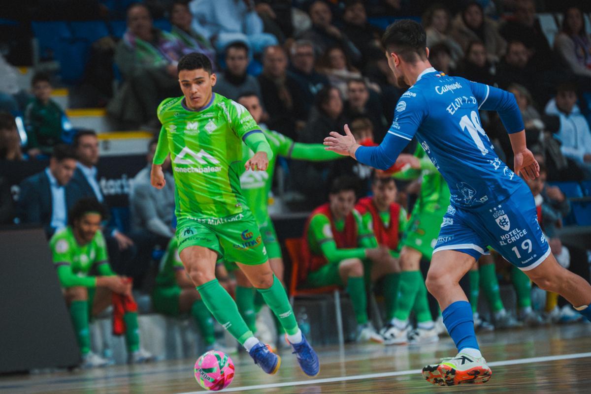 Mateus Maia durante uno de los partidos de esta temporada.