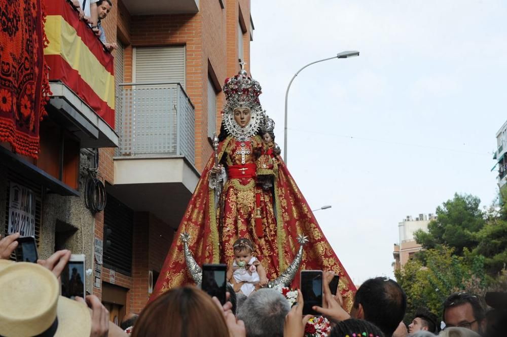 Romería de la Virgen de la Fuensanta: Paso por Flo