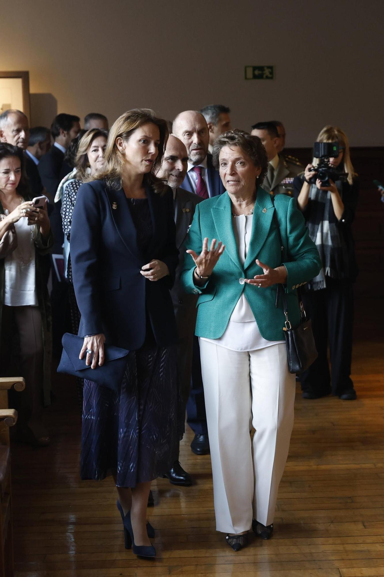 Inauguración de la exposición "Felipe VI. Una década de la historia de la Corona de España"