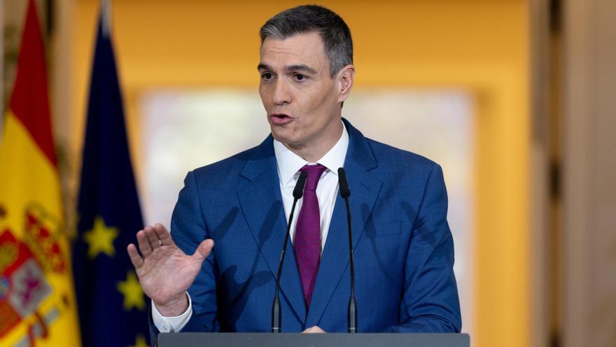 El presidente del Gobierno, Pedro Sánchez.