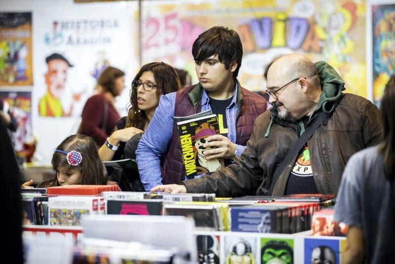 El Salón del Cómic de Zaragoza el viernes 13