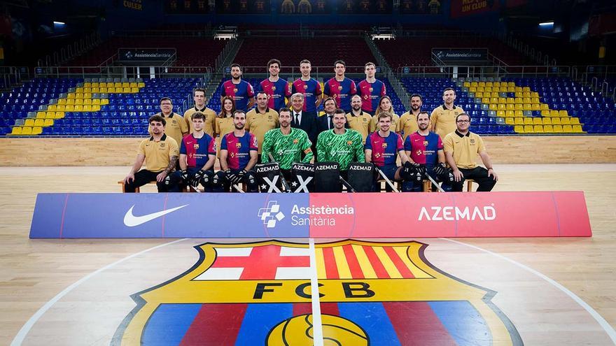 Así se hizo el Barça de Hockey Patines la foto oficial 2024-25