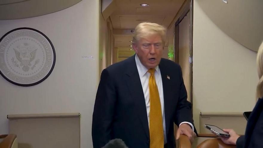 Trump afirma que Irán "está deseando" llegar a un acuerdo aunque duda de que Teherán lo cumpla
