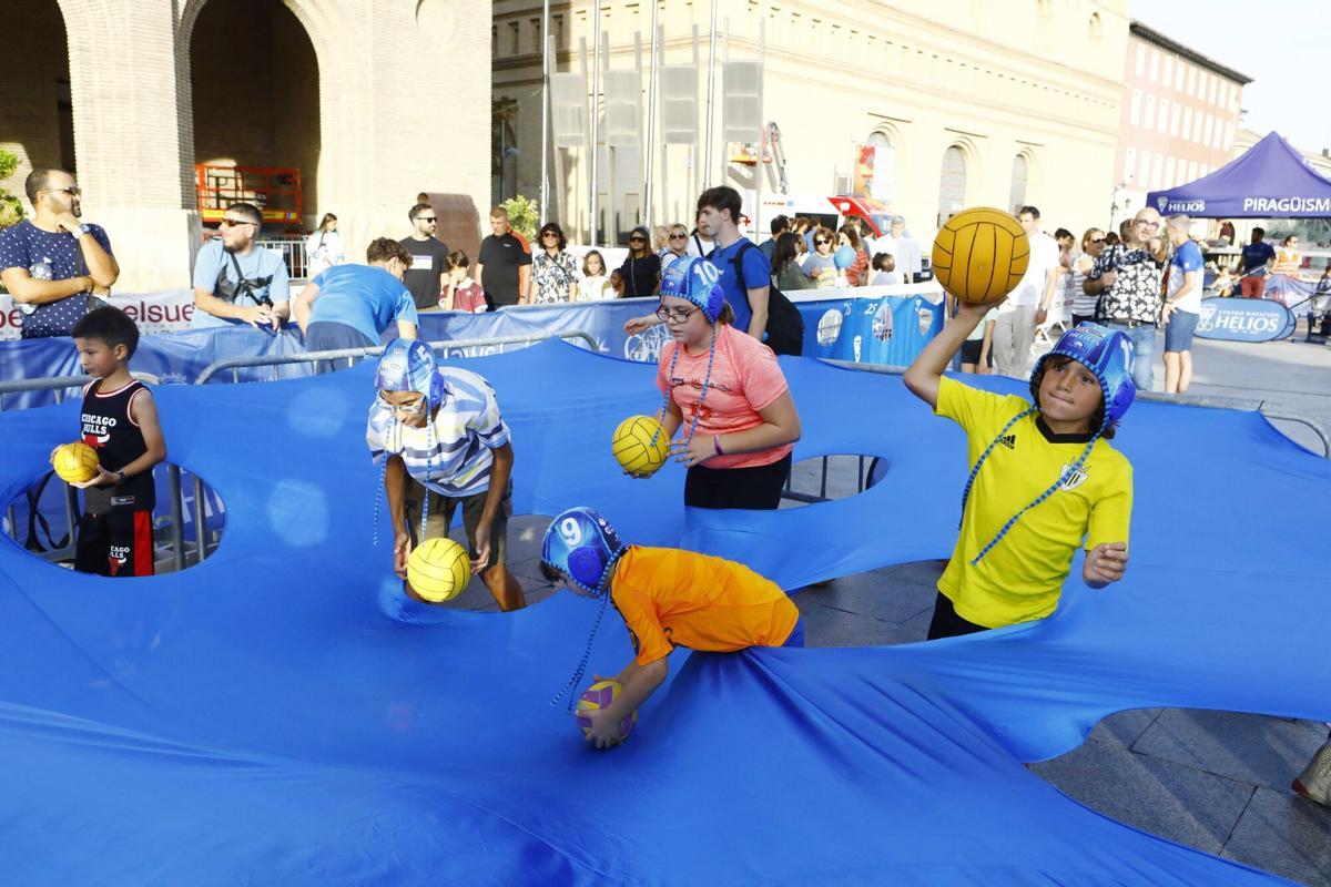 Día del Deporte en la calle de Zaragoza