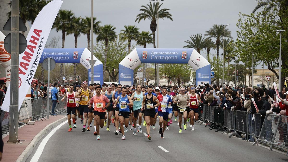 Todas las imágenes de la Media Maratón de Cartagena 2026