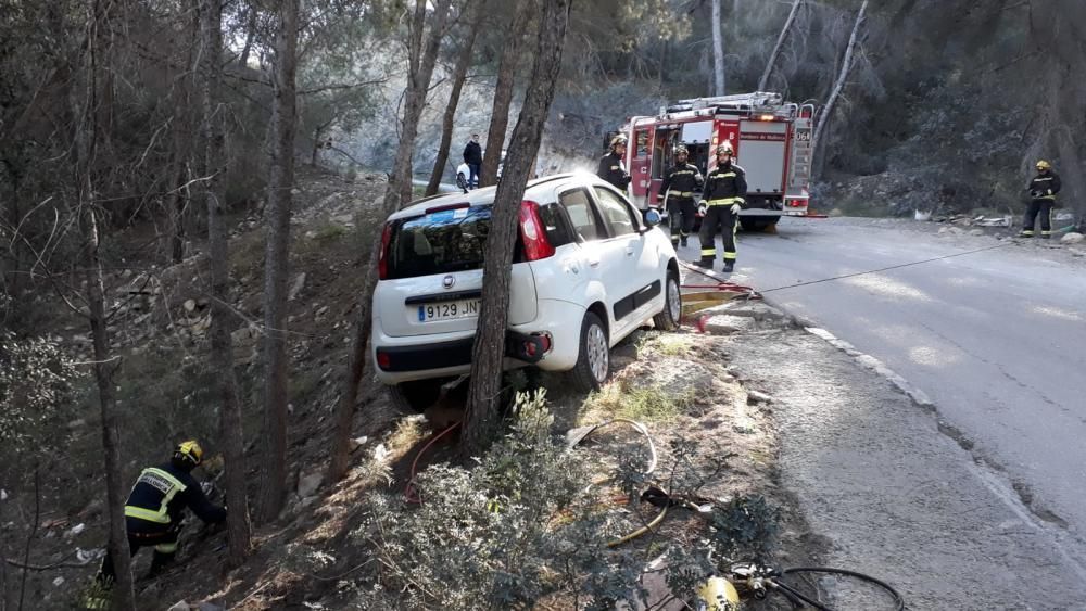 Muere una turista francesa arrollada por su propio coche en Andratx