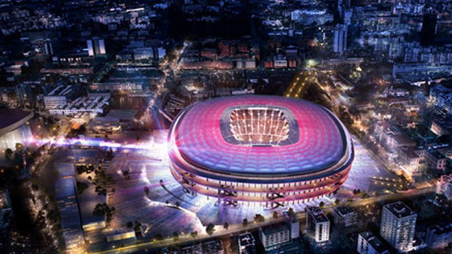 El Barça muestra su nuevo estadio