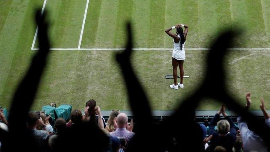 La quinceañera &#039;Coco&#039; Gauff elimina a Venus Williams