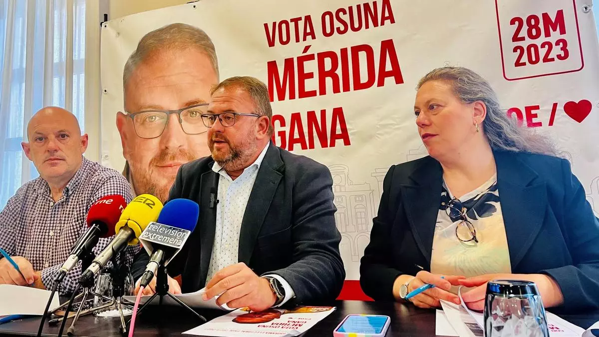Osuna promete un nuevo polígono industrial en Mérida con suelo a precio "asequible"
