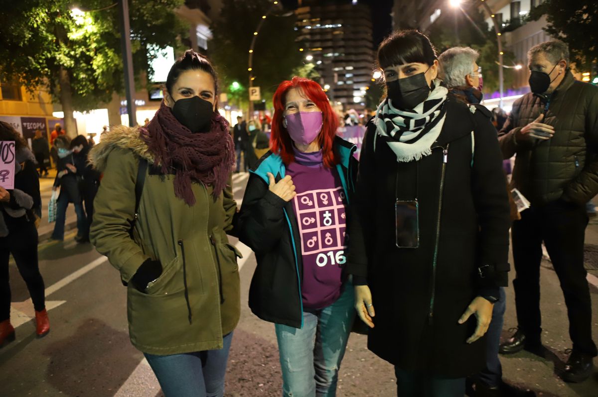 25N: Manifestación contra la violencia machista en Murcia