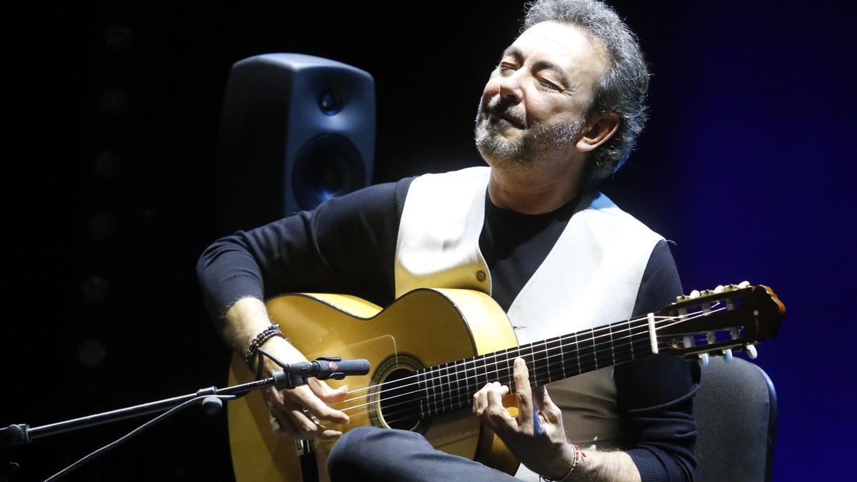 José Antonio Rodríguez, durante el concierto &#039;McCadden Place&#039; en el pasado Festival de la Guitarra.