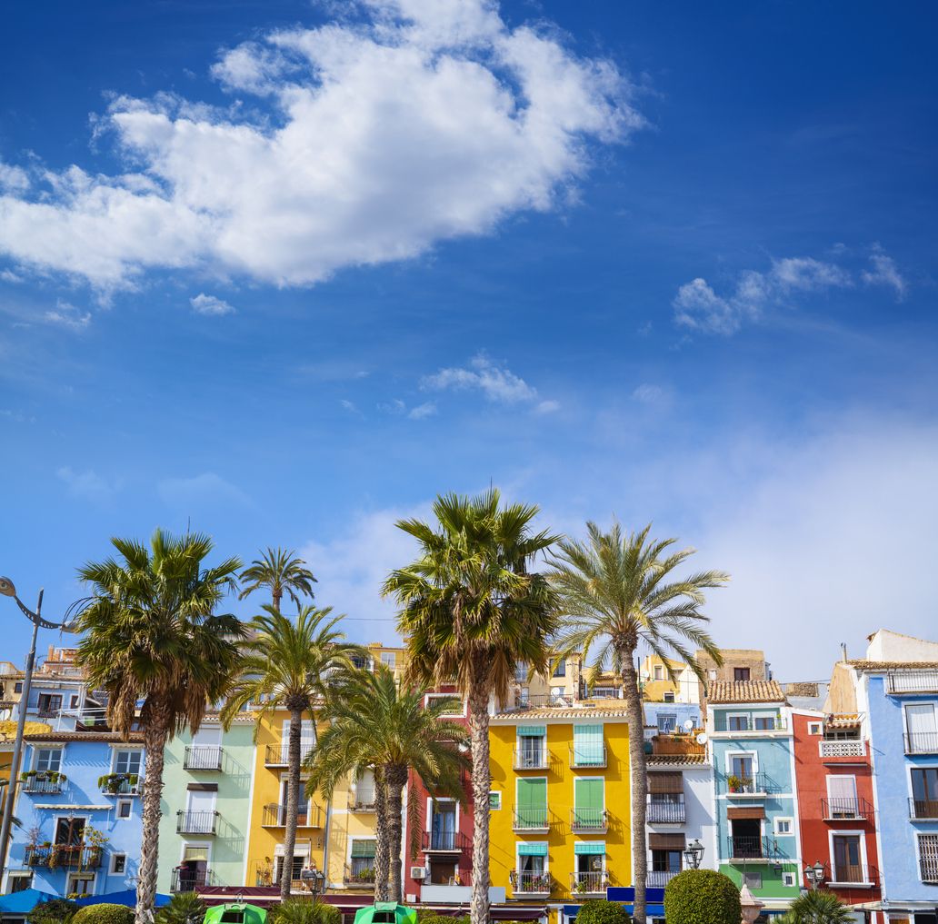 Imagen de la pintoresca ciudad de Villajoyosa.