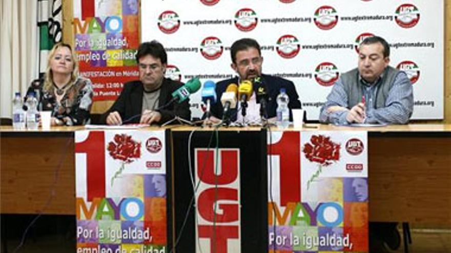 CCOO y UGT retoman la &#039;unidad sindical&#039; en los actos del 1 de mayo