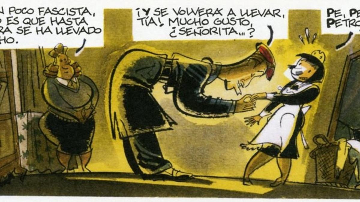 Viñeta de 'El solar', nuevo cómic de Alfonso López.