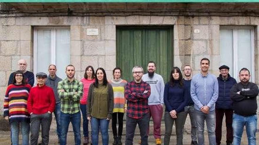 Candidatura de RenC en Ribadavia. // FdV