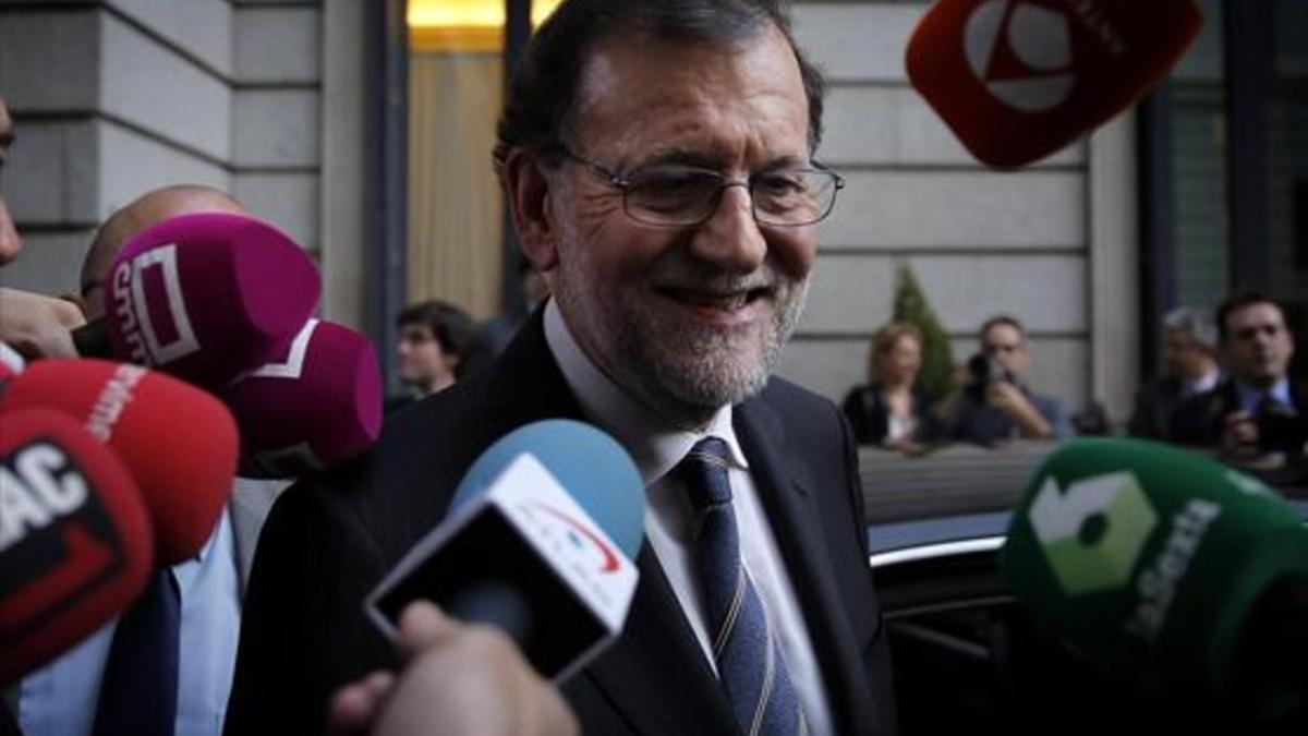 El presidente del Gobierno, Mariano Rajoy, ha vuelto a ser protagonista este martes de numerosos memes en las redes sociales.